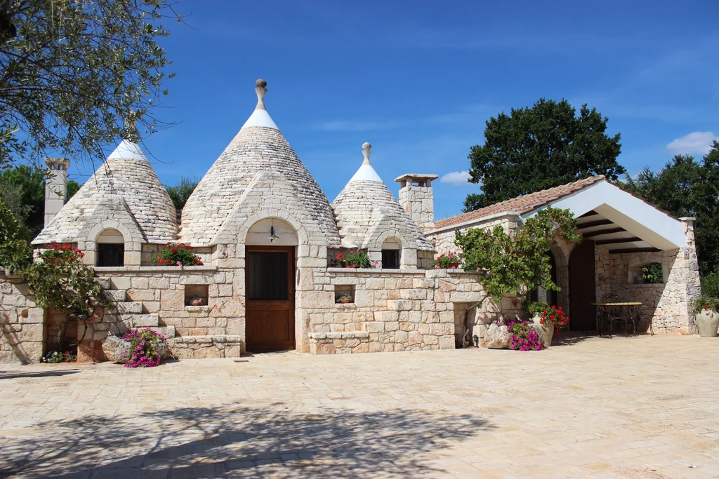 I trulli in pietra viva del Trullo dei Messapi
